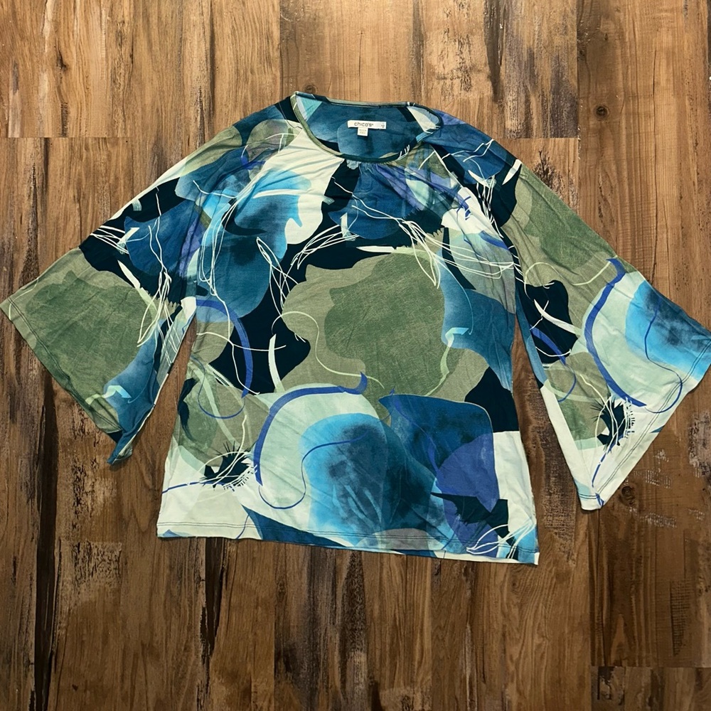 Bundle Chicos floral and Abstract Women's Tops Set - Picture 5 of 8